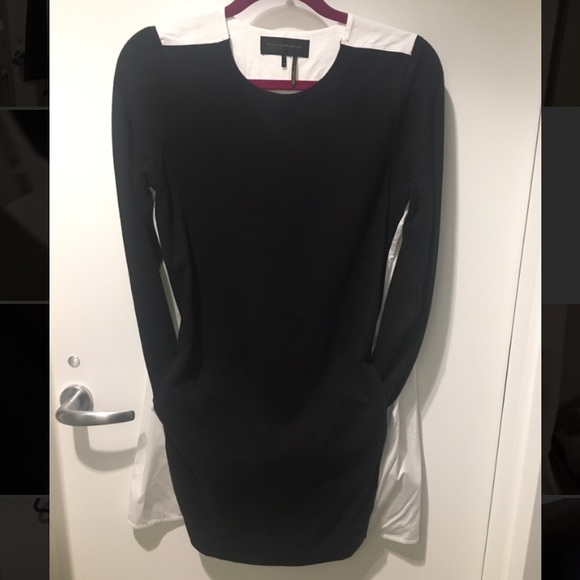 Donna Karan Dresses & Skirts - Donna Karan Active color block sweaterdress